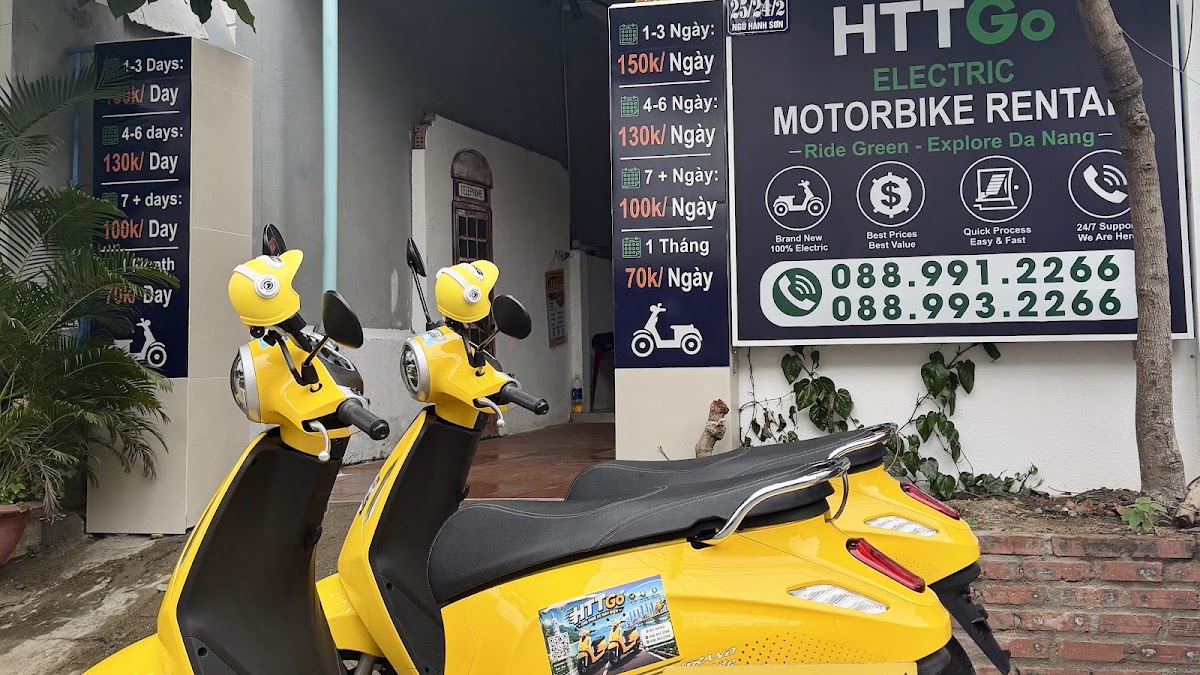 HTT GO Electric Motorbike Rental