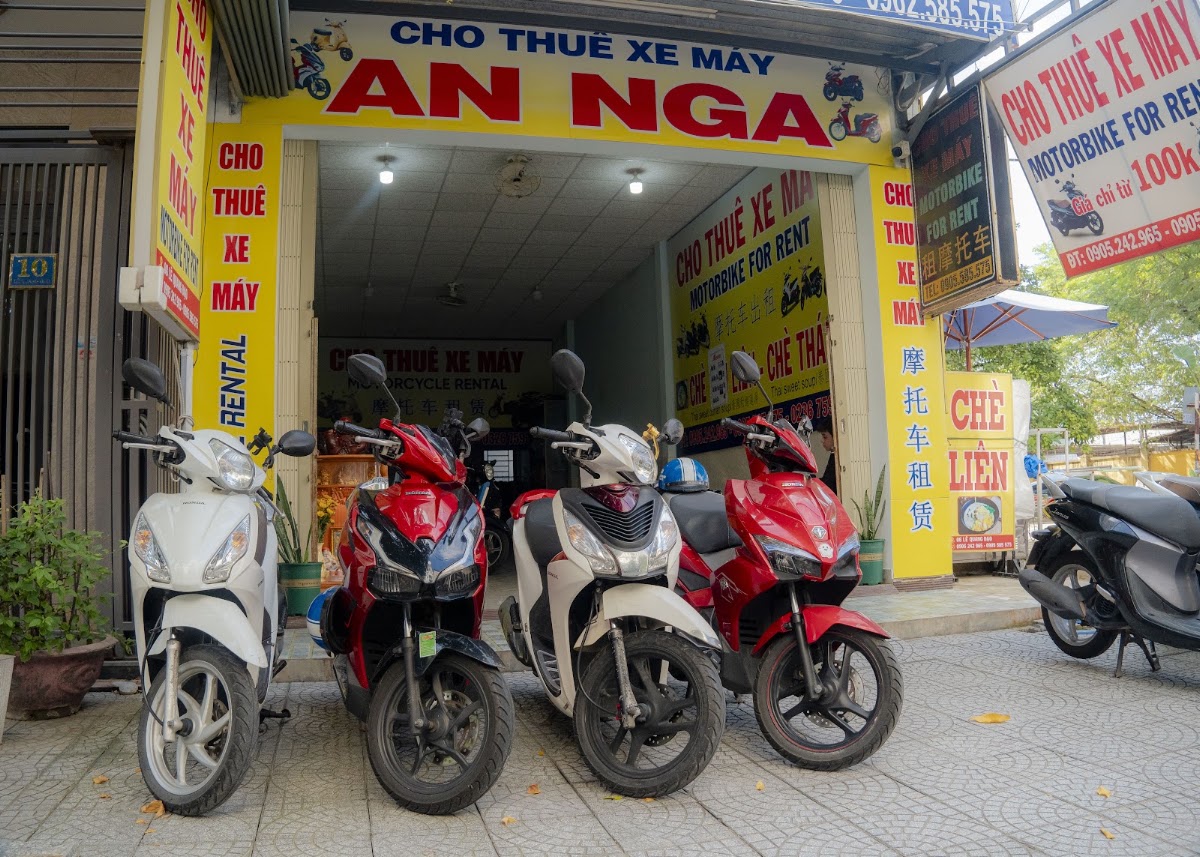 Thuê Xe Máy Đà Nẵng giá tốt - An Nga Motorbike Rental