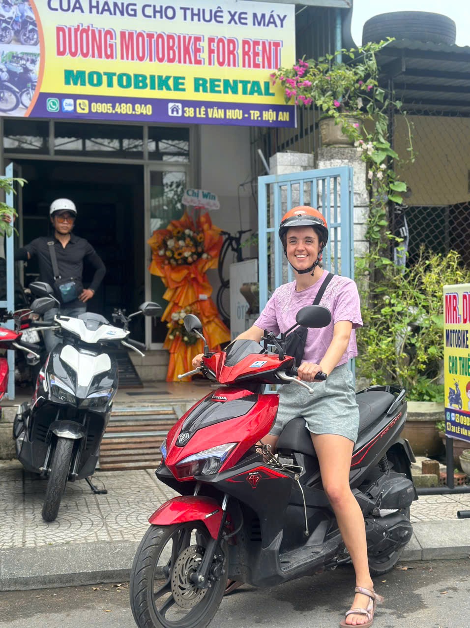 Duong Motorbike For Rent Hoi An