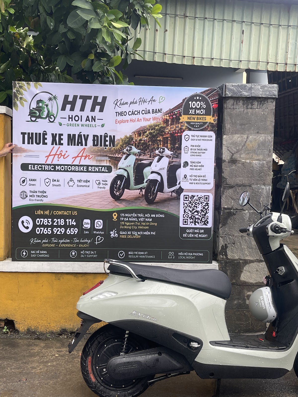 HTH HOI AN GREEN WHEELS - Cho Thuê Xe Máy Điện - Electric Motorbike Rental. — фото 2